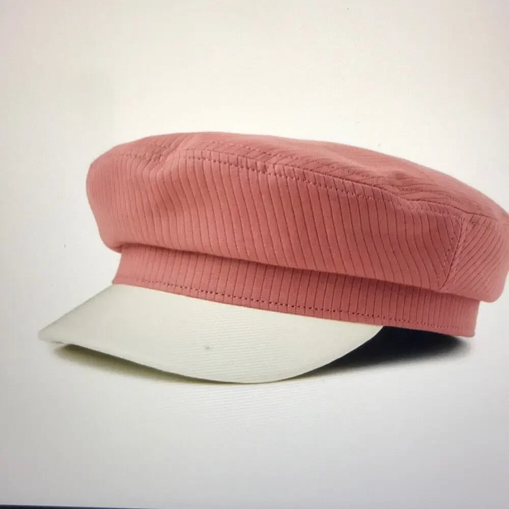 Brixton Margot Baker Boy Cap in Blush